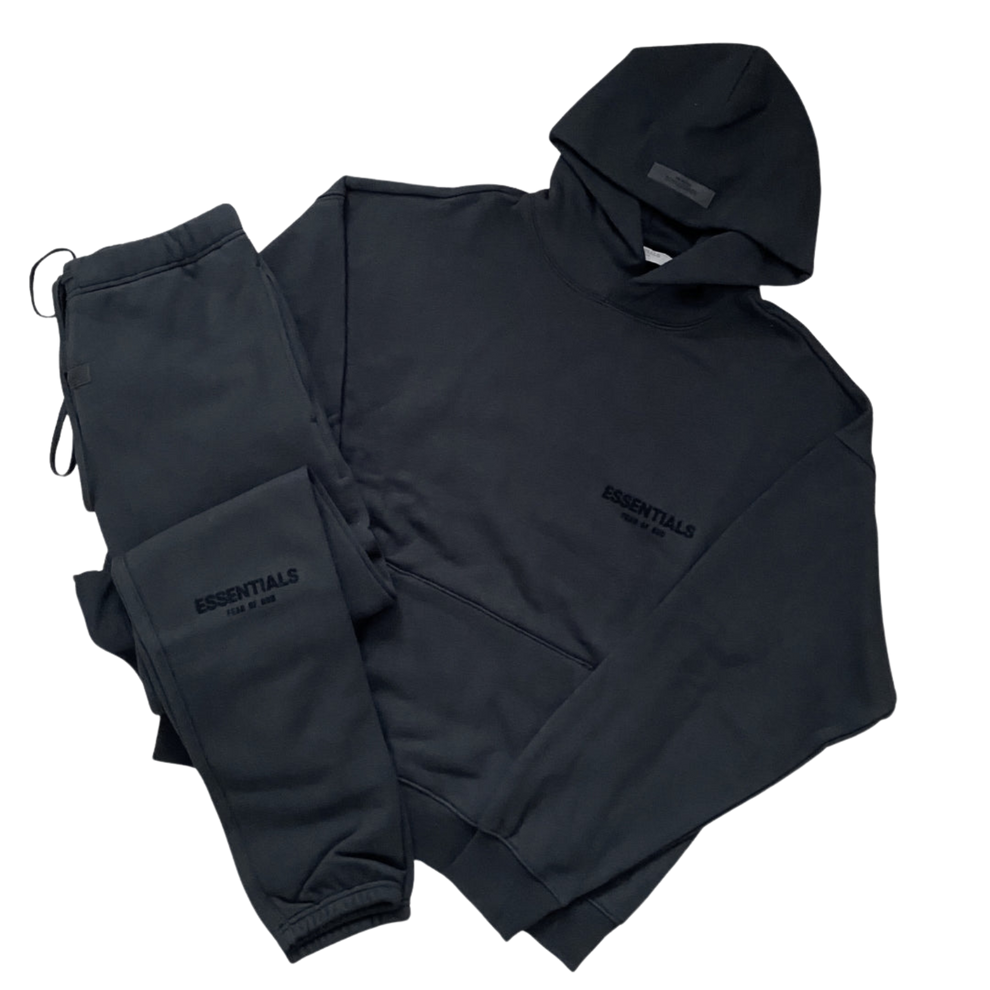 Essentials Black Tracksuit
