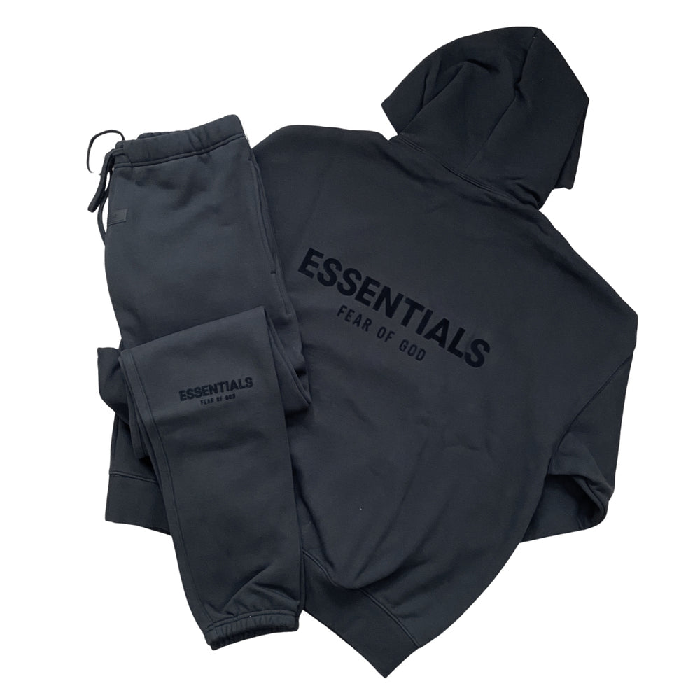 Essentials Black Tracksuit