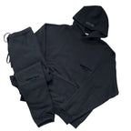 Essentials Black Tracksuit
