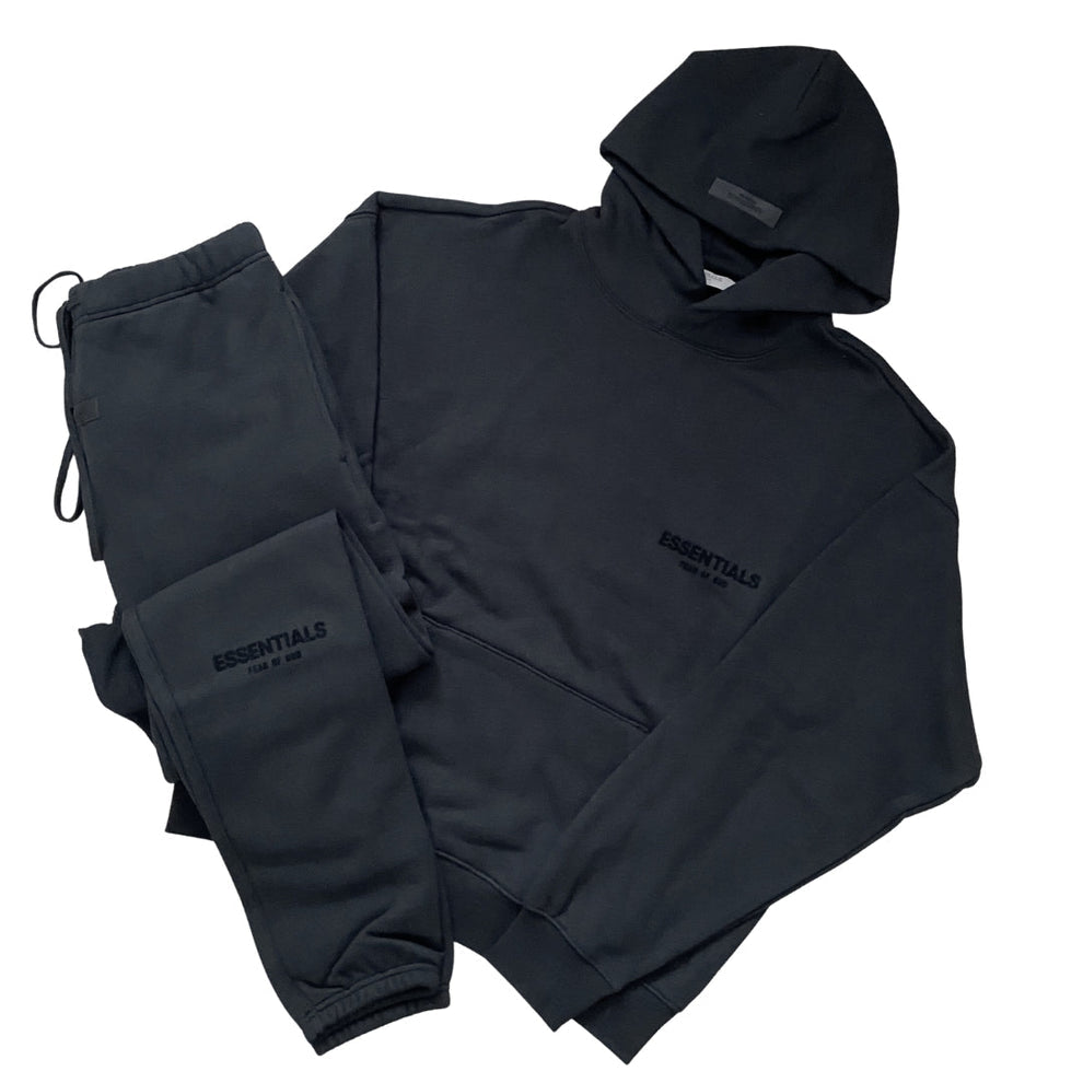 Essentials Black Tracksuit
